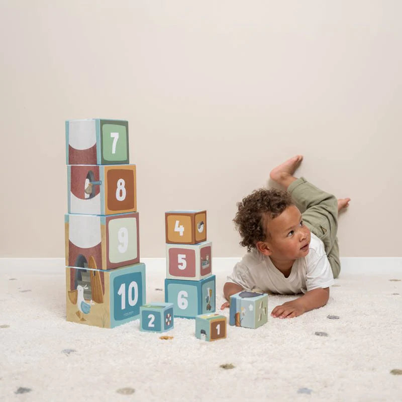 Cardboard Stacking Cubes