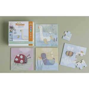 4 in 1 Puzzle Little Goose